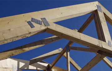 Nether Compton roof trusses for new builds and additions